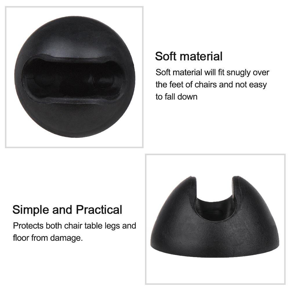 Rutschfeste Schutzspitze Anti-Rutsch-Pad Möbelfüße Abdeckungen Haarnadel Stuhlbeinkappen Tischpolster