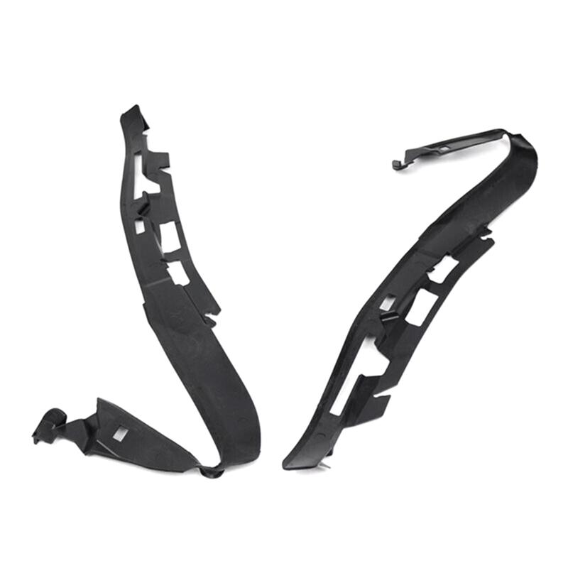 

1Pair Front Bumper Headlight Sealing Strip Headlight Gasket Upper Bracket Cover Replacement Parts Fit For BMW F10 F11 2010-2017 чорний