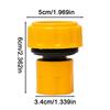 1 Inch Garden Hose Connector Quick Repair Coupling for Water Pipe Leakproof Tap Connector for Farmland Greenhouse Gardening Tool