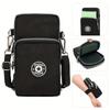 Umhängetasche Vertikal Handytasche Damen Hängend am Arm Ältere Handytasche Nacken-Tuch-Tasche Tragbar zum Spazierengehen Kleine Tasche