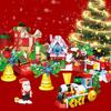 24-in-1 Weihnachts-Adventskalender Bausatz Montagemodell-Kit DIY Konstruktionsspielzeug Weihnachts-Adventskalender Geschenke für Kinder