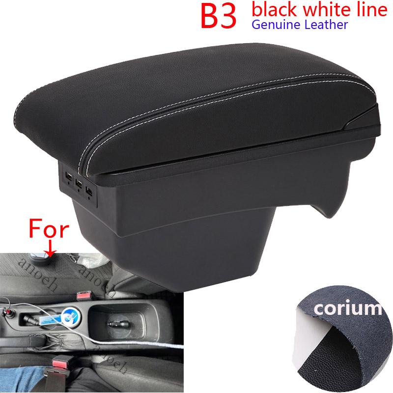 For Peugeot 308 T7 SW Armrest Box For Citroen C4 Car Armrest Retrofit Parts Storage Box USB Accessories 2008 2009 2010 2011 2012