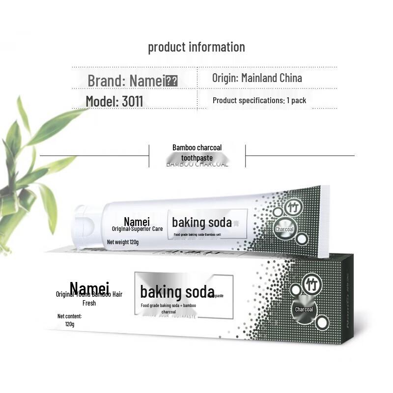 Namy Baking Soda Fresh Breath & Stain Removal Toothpaste