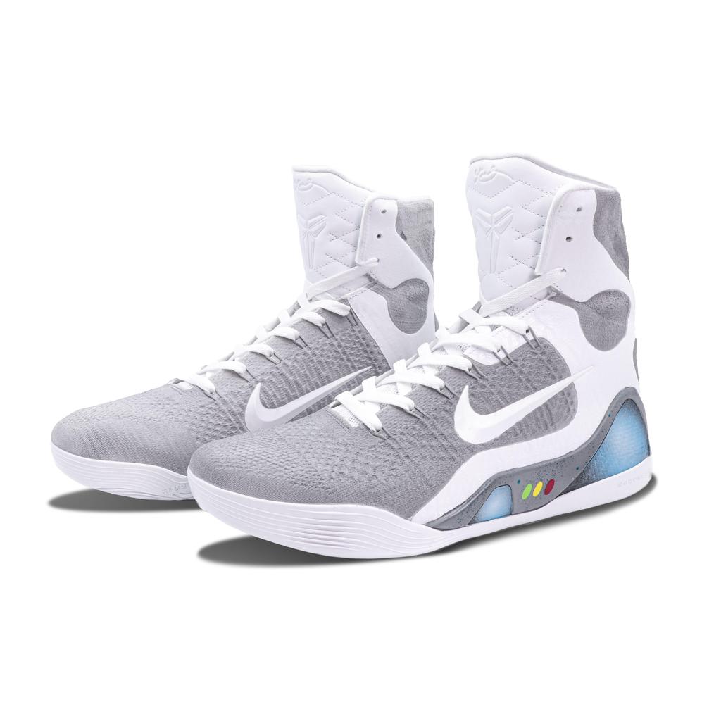 Nike Kobe 9 High top Basketball Shoes Unisex Gray FZ7335-100(Team147-)