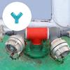 Strong Marine Drainage T Joint Y Shaped Design Rapid Installation Water Flow Optimizer Simple Installation for Boats