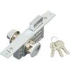 Double Sided Lock Set for Double Swing Doors Double Access Door Lock Set Simple Installation Fits 44 46mm Thick Doors