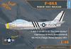 Clear Scale American Sabre Early Model Korean Specification Plastic Model Kit CPU4825 Prop! 1/48 F-86A (Airplane)