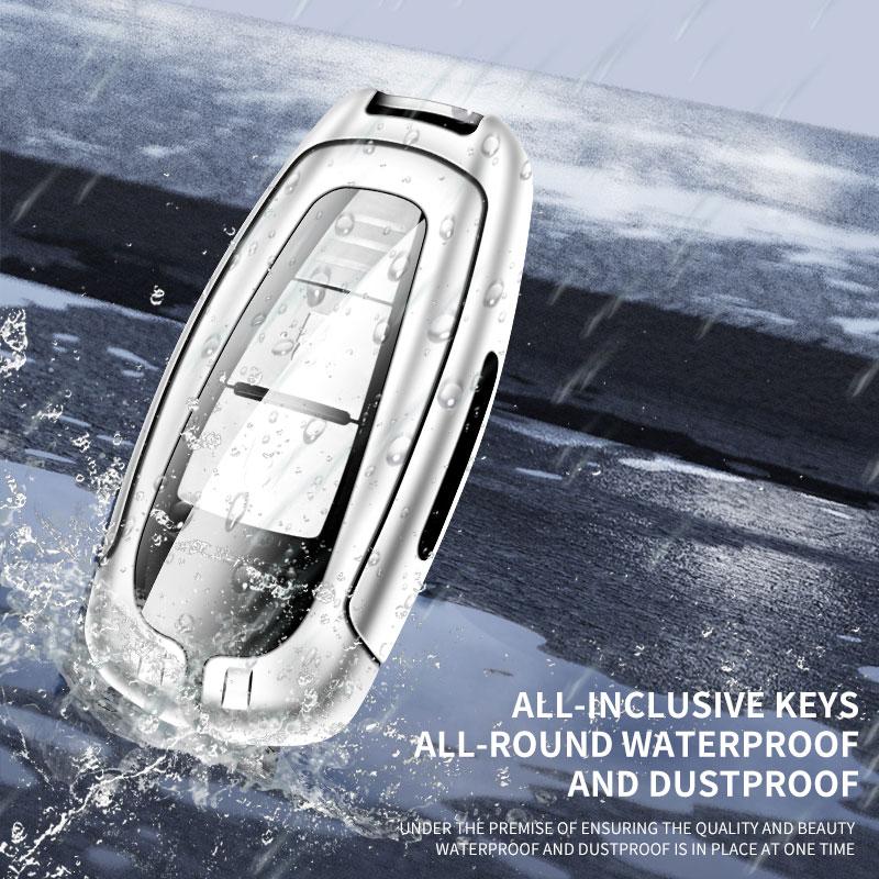 Leather Car Metal Key Case Cover For Suzuki Swift Kizashi Vitara Sx4 Baleno Ignis Ciaz S-Cross Ertiga Key Chain Accessories