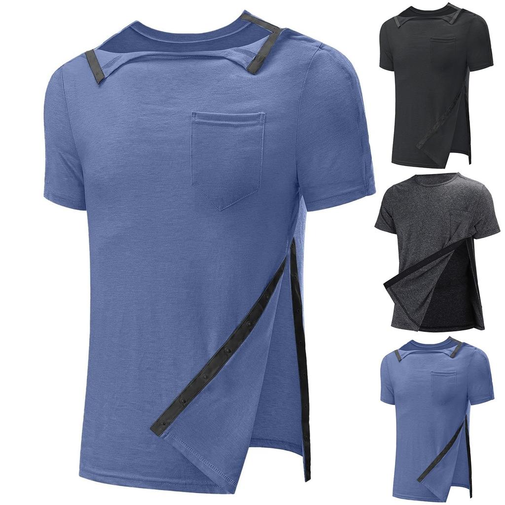 Loose T-shirts For Both Men And Women, Easy-to-put On And Take Off T-shirts According To The Deduction, And Bed Care