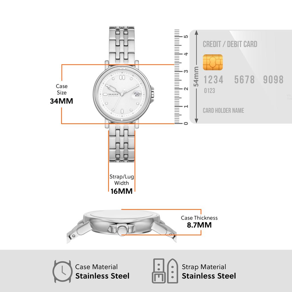 Watch SIGNATUR SPORT LILLE SKW3134 Silver [Skagen] Women's