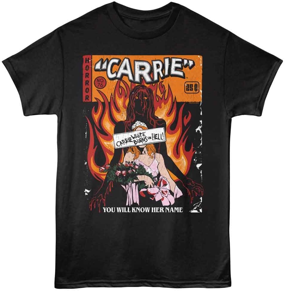 Carrie Horror Comic T-shirt