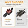 25860-62010 Toyota Vacuum Switching Valve Solenoid VSV Replacement For 1992-2007 Toyota Camry Sienna Avalon Highlander Solora 92-06 Lexus ES RX 300