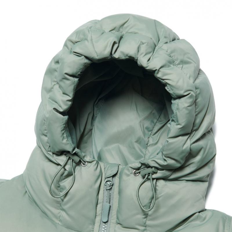 NOMANUAL Hooded Duck Down   Sage Green  Division