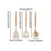 3x Silicone Kitchen Cooking Utensils Cookware Gift Multifunctional Tool Nonstick