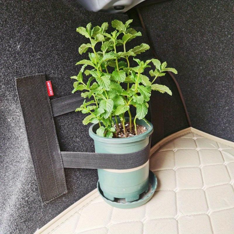 1pc Car Trunk Miscellaneous Storage Net Car Velcro Miscellaneous Fixed Storage Net