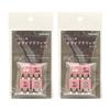 TOHKIN Egyptian Pattern Slide 4 Clips X 2 Sets Clips, Pink, EGYSC-L4P-2,