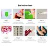 12* 16 inches/30* 40cm DIY 5D Diamond Painting Kit Flower Resin Rhinestone Mosaic Embroidery Cross Stitch Craft Home Wall Decor