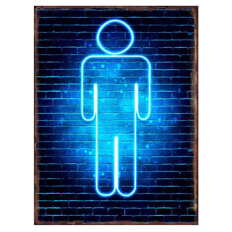 

Neon Slogan for Bar Metal Tin Sign Club Cafe Restaurant Mall Wall Decor Festival Birthday Party Home Living Room Decoration 20x30cm（7.8x11.8inch）