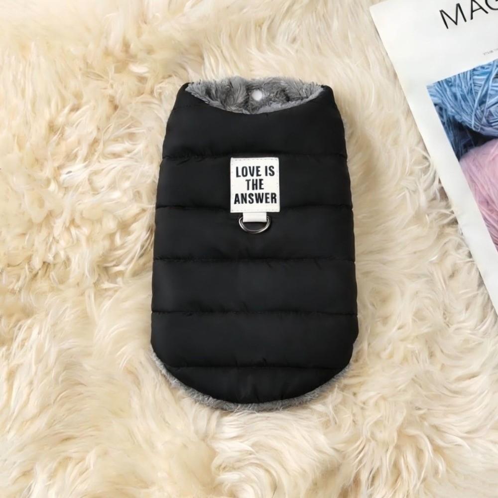 Winter Dog Hiking Jacket Fleece Dog Vest Coat Fashion Dog Warm Clothes for Small Medium Dog
