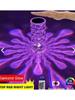 Kumandalı Kristal Masa Lambası Rgb Gece Lambası 16 Renk Ve 4 Mod Dokunmatik Kontrol