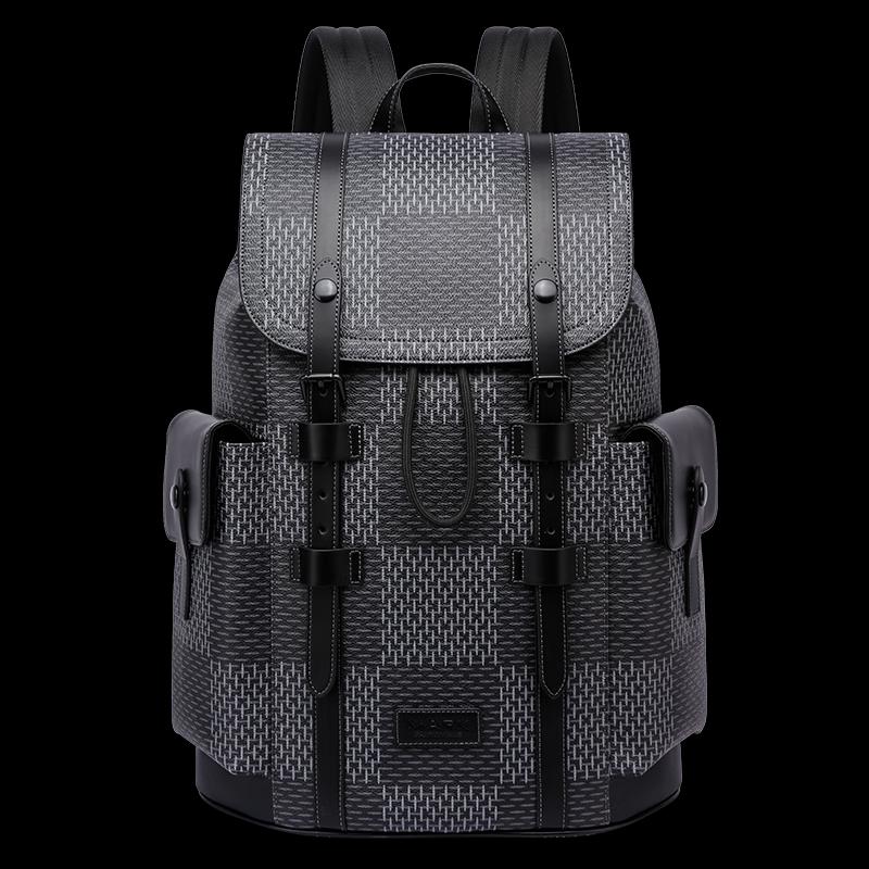 Mark Fairwhale Large Plaid Backpack