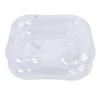 Aufblasbares Shampoo-Becken PVC Tragbar Auslaufsicher Faltbare Haarwaschschale für Ältere Schwangere mit Schlauch Reparaturflicken Transparent