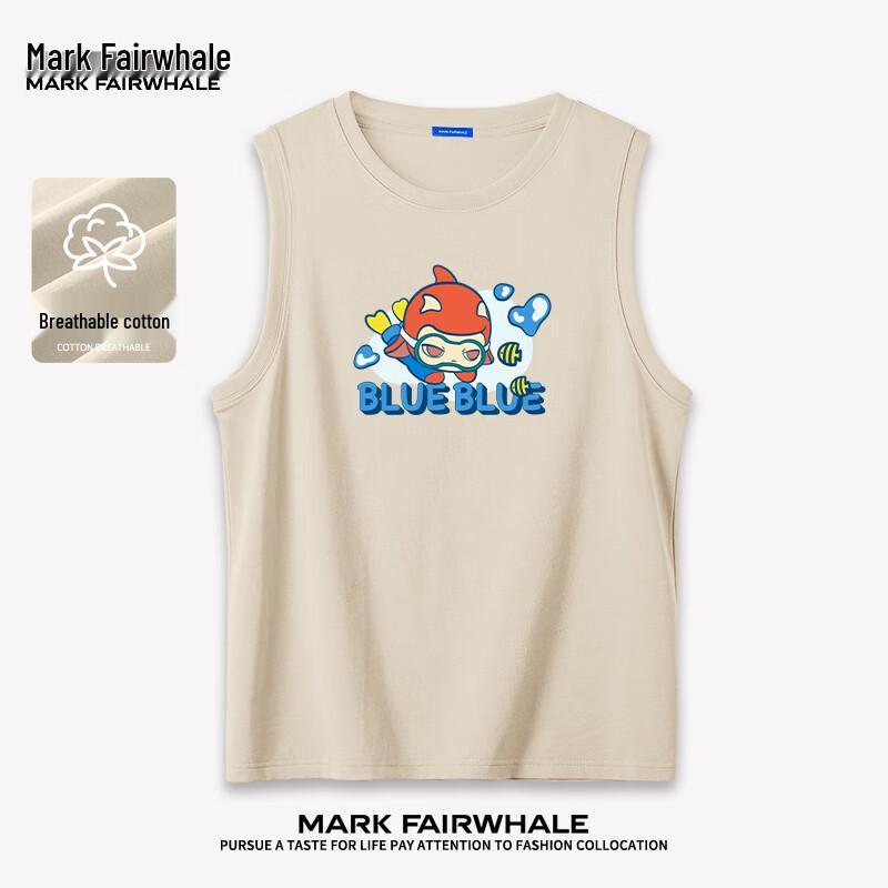 Мужская хлопковая спортивная майка MARK FAIRWHALE L