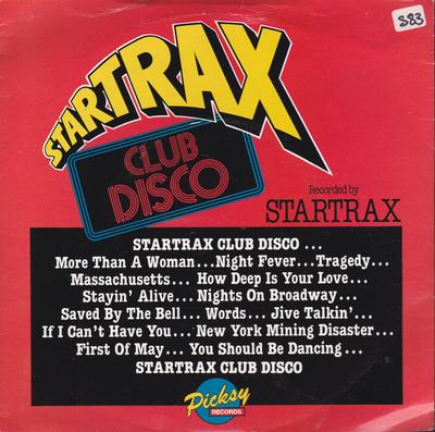 7-tums Skiva STARTRAX - Startrax Club Disco KSY1001 Picksy Records 1981 UK Dance & Electronica Begagnad