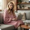 Blanket Hoodie - Pink