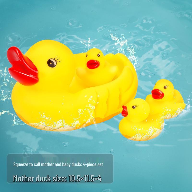 Little Yellow Duck Water Spray Bath Toys for Infants and Children