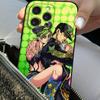 Anime J-JoJos Bizarre Adventure Phone Case For IPhone 17 16 15 14 13 12 11 X XR XS Plus Pro Max Mini Soft Black Cover