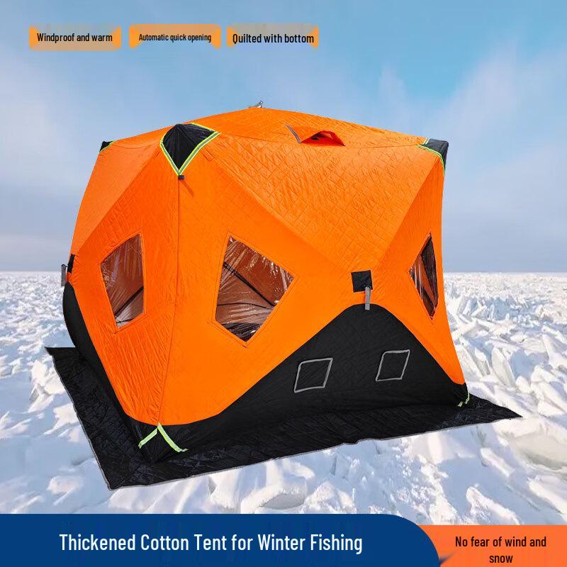 Insulated Heavy-Duty Ice Fishing Tent