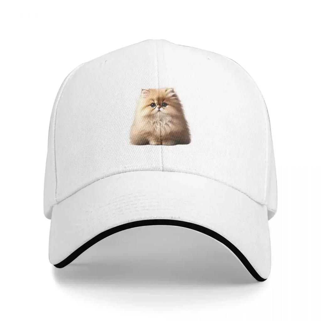 New Persian Kitten Baseball Cap Military Man Sun Caps Vintage S Women Mens