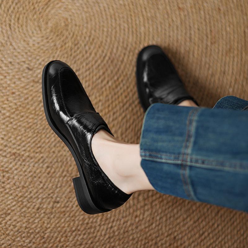 Neue Damenschuhe in Übergröße, lässig, einfarbig, niedrig geschnitten, mit leichtem Ausschnitt, dicker Sohle und rutschfest, zum Hineinschlüpfen, für alle vier Jahreszeiten, si