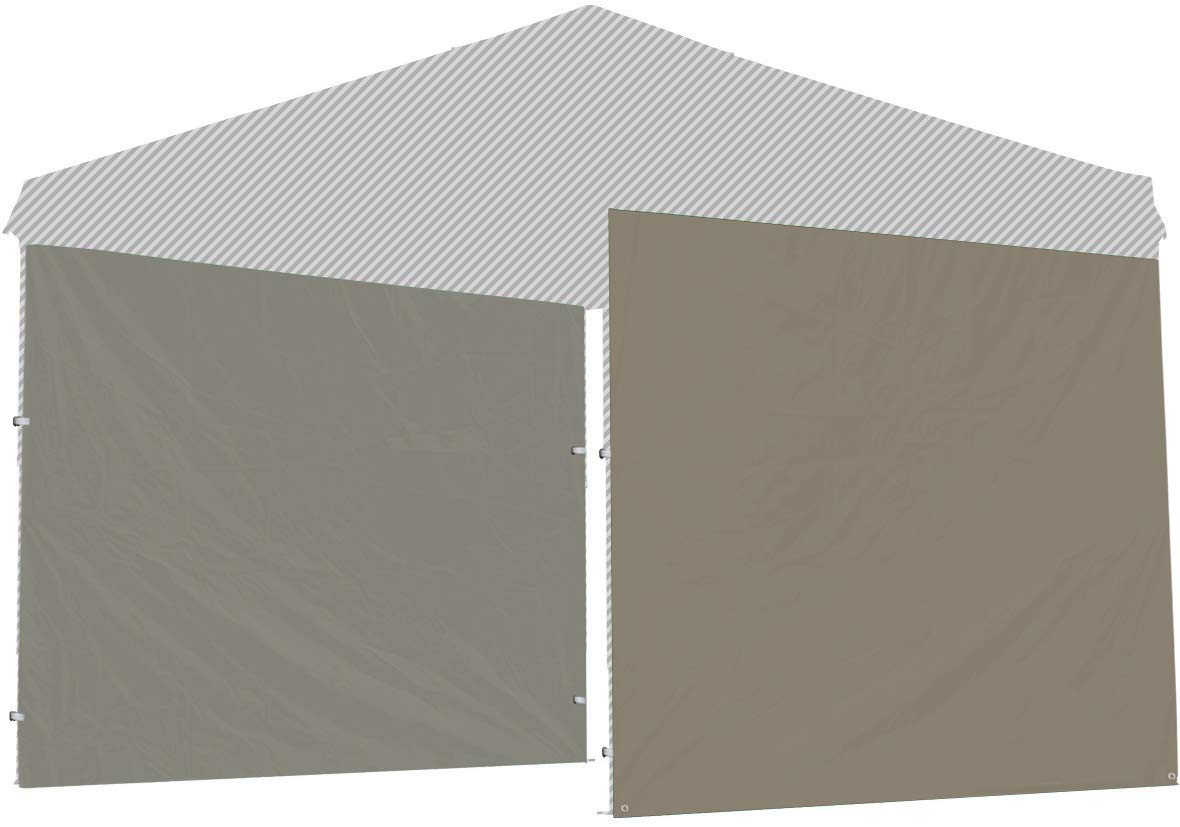 

FIELDOOR Tarp Tent Side Sheets, Wall-Mounted, for Steel and Aluminum Tarps [Light Beige] [2.5m Tent Only] [2 Sheets]