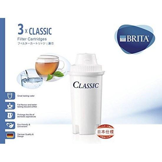 BRITA Pot-type water purifier replacement filter Classic 3-piece set BJ-C3