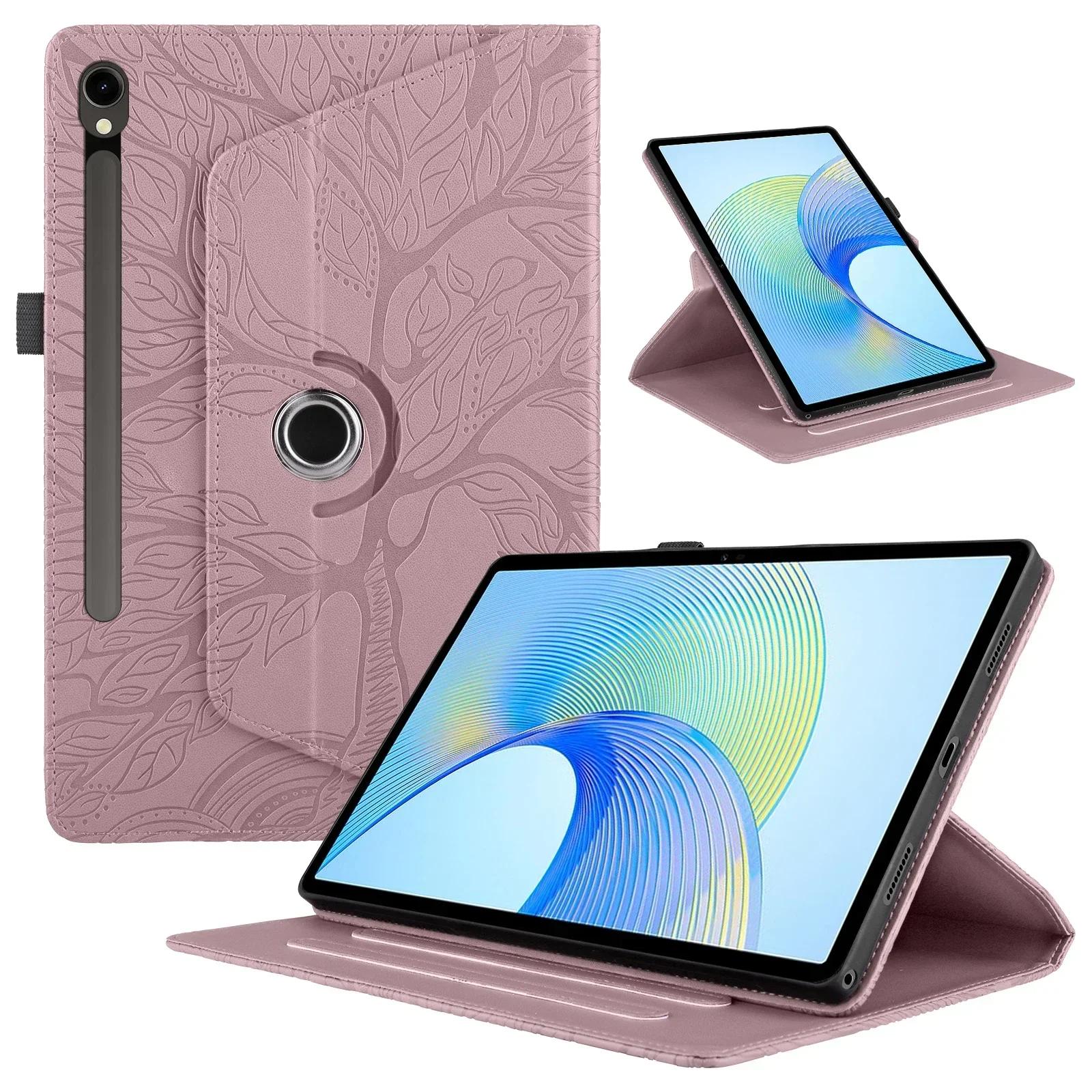 Draaibare Tablethoes Voor Samsung Galaxy Tab S10 Lite S9 FE 10,9 inch Case Tab A9 Plus S9 S8 S7 S11 11 S10 Plus 12,4 inch Funda A7lite 8.7 T220 T225 gray