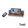 City Furniture Bed Series Creative Bricks TV Kitchen Bedroom Bathroom Parts Basketball Stand DIY Kits Kids Toys Building Blocks