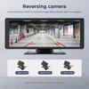 Displej přehrávače do auta Monitor CarPlay Android Auto Multimediální MP5 přehrávač 10,26palcový Přenosný IPS displej WiFi Bluetooth FM se 720P palubní kamerou