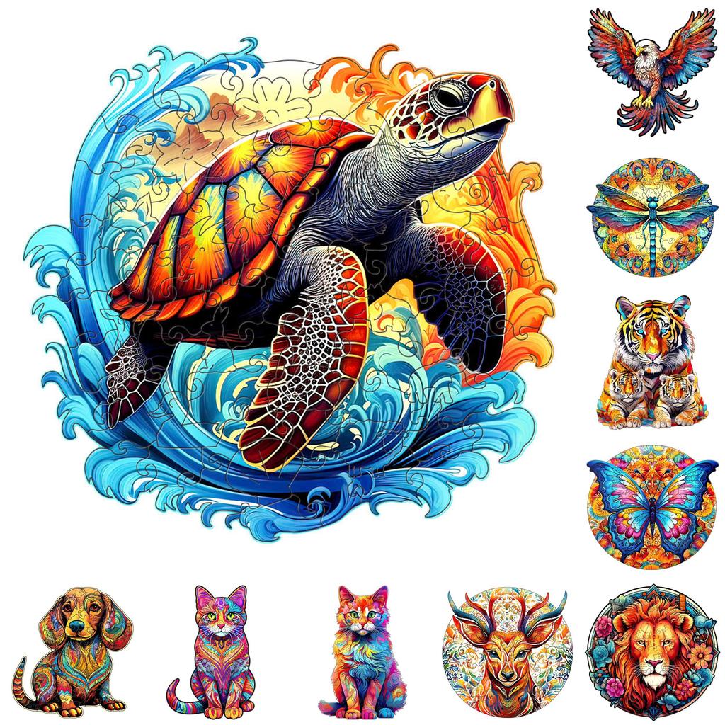 Wooden Friendly Eco Bird Puzzle With Diy Design For Children Enthusiasts Toys