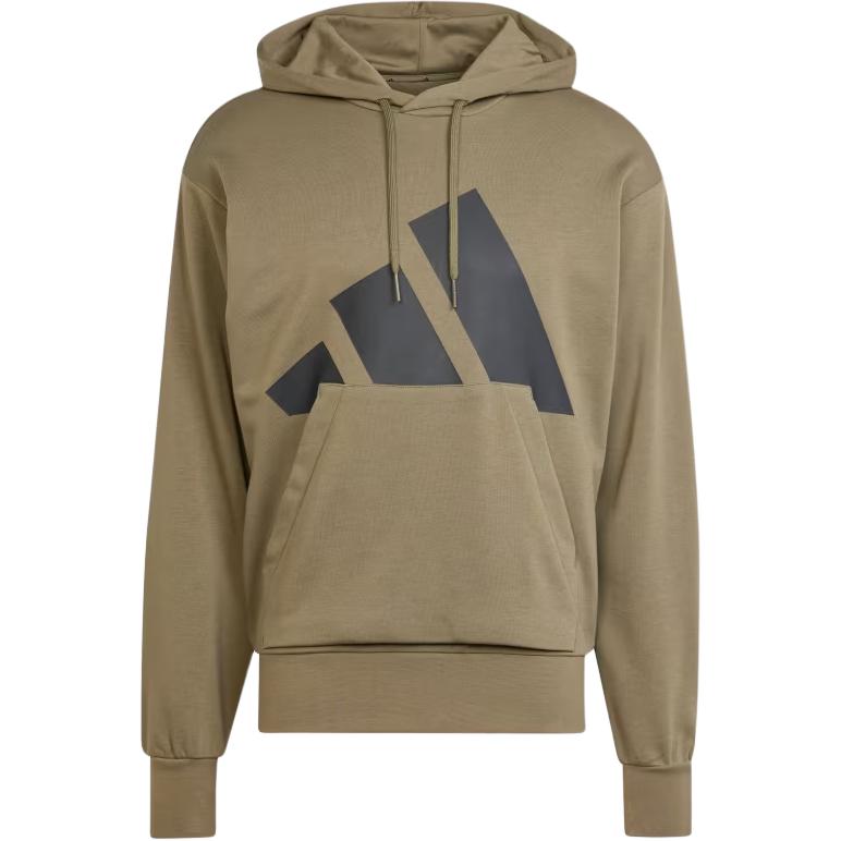 adidas Men s M BL FT HD Big Logo Hoodie Olive Green JE8892 S
