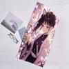 1pc Tsuyuri Kanawo1 Beach Towel, Beach and Seaside Swimming Pool Equipment, Fashion Pattern, Rectangular, Travel Essentials