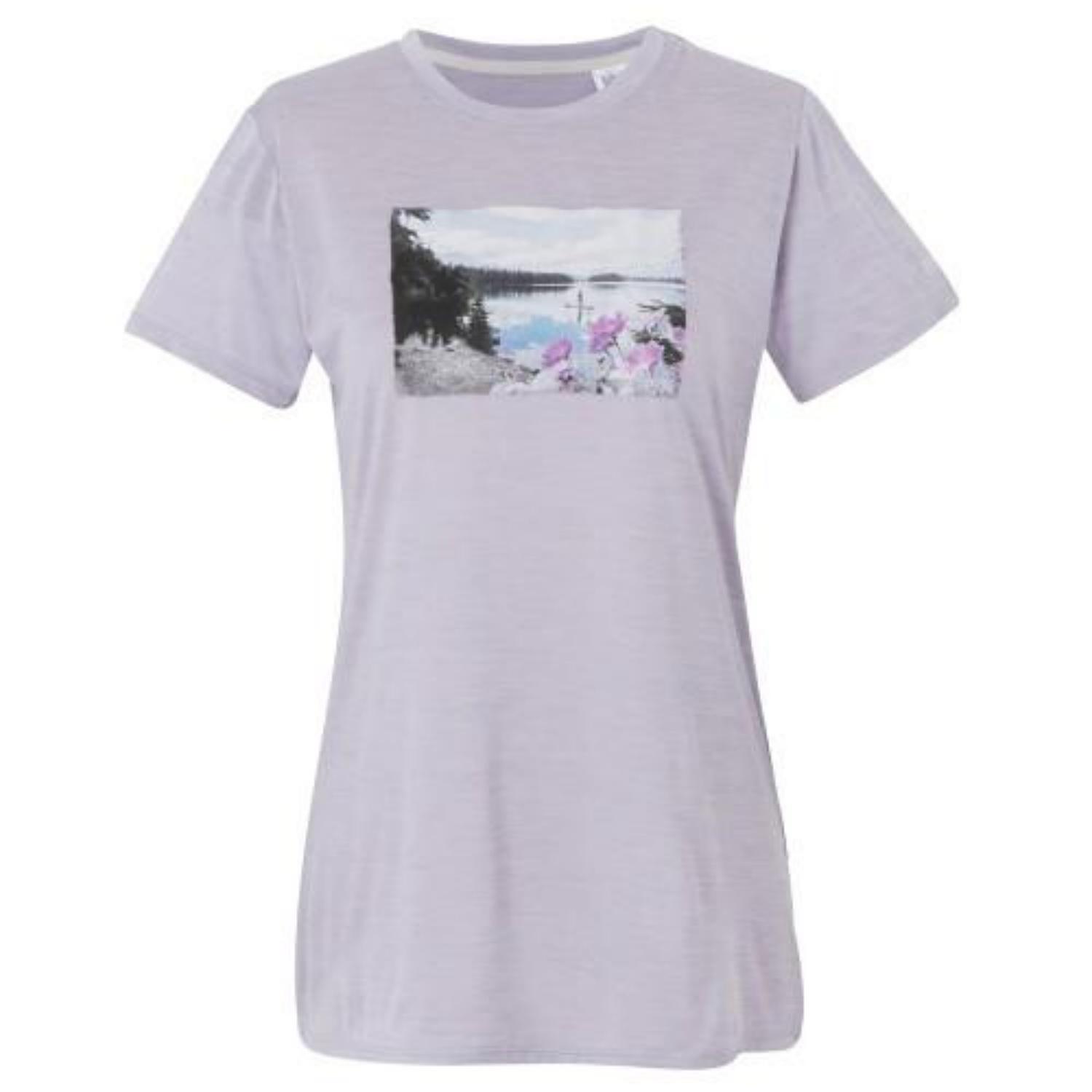 

Regatta Womens_Ladies Fingal IX Landscape T-Shirt S чёрный