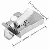 A84X-1PCS Magnetic Seam Guide Seam Guide Ruler, Magnetic Sewing Guide For Sewing Machine