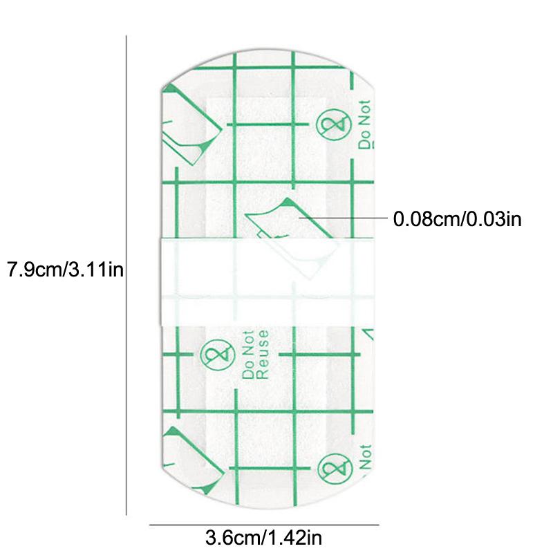 5Pcs Tattoo Eyebrow Tattoo Sterile Waterproof Dressing Eyebrow Protective Patch Dressing Patch Eyebrow