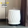 Large Caliber Resin Flower Pot for Monstera Deliciosa - Durable, Thickened Design with a Luxurious Touch