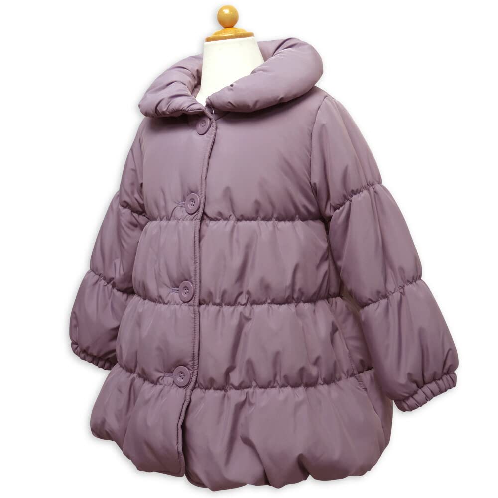 Ashbury Padded Coat with Back Angel 150cm Kids' Outerwear, Ribbon, Jacket, Children's Coat, Coat, Lavender, (632400)