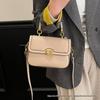 Versatile Retro Small Printed Handheld Crossbody Bag for Women