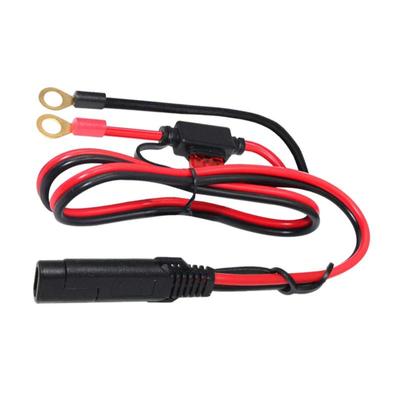 Cordon Chargeur de Batterie de Moto Adaptateur SAE Connexion Rapide de Batterie SAE Vers Borne à Anneau Assemblage de Déconnexion Rapide Extension