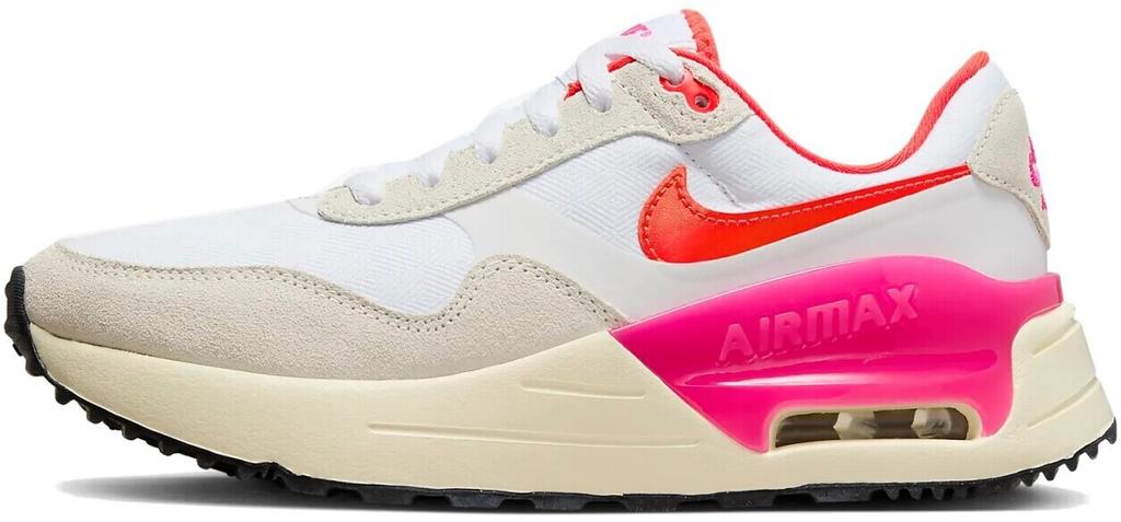 Sneakers Nike Air Max System Women White/summit White/coconut Milk/bright Crimson